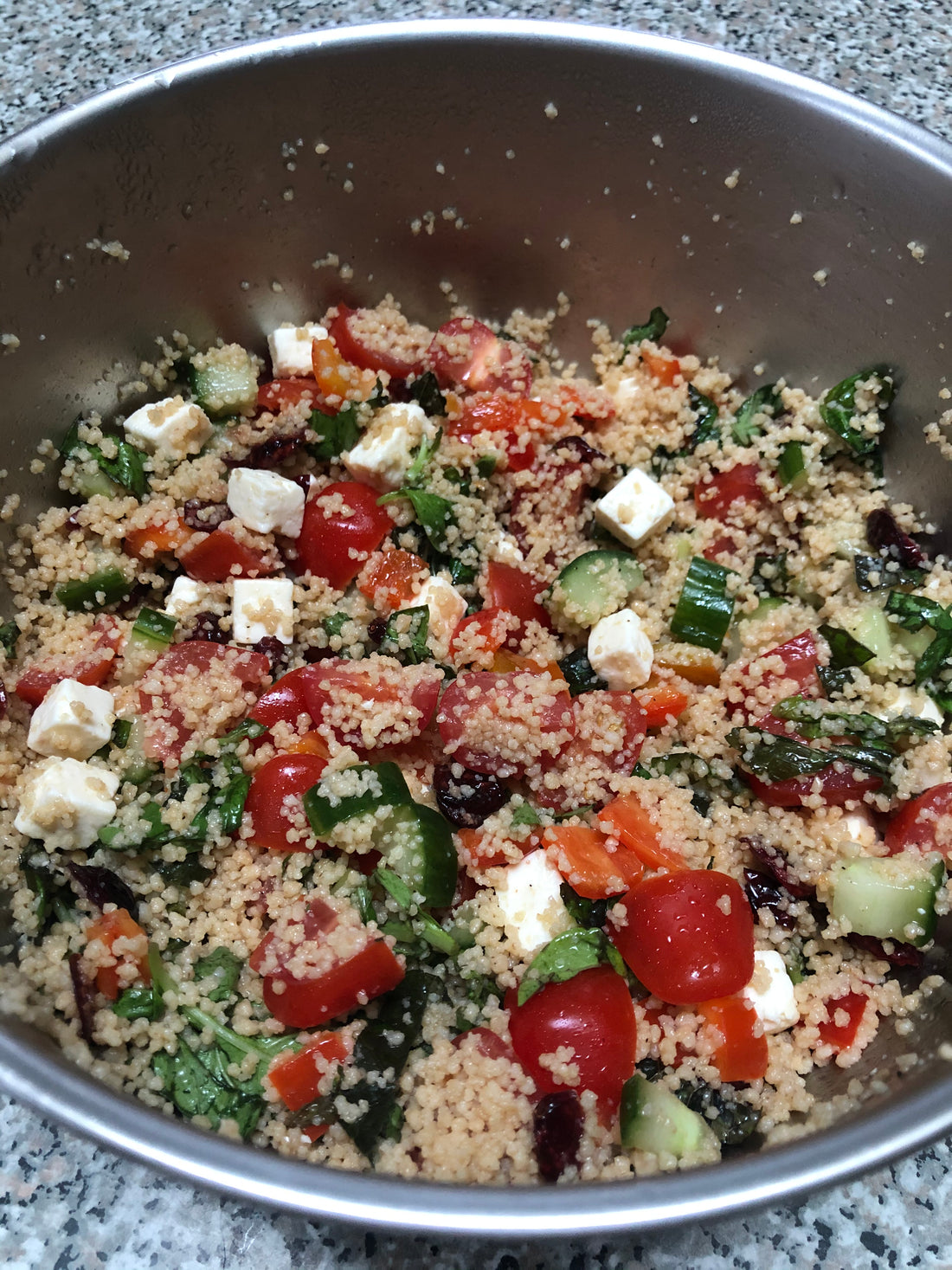 Mediterranean CousCous Salad
